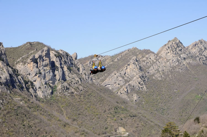 volo del'angelo Castelmezzano Pietrapertosa